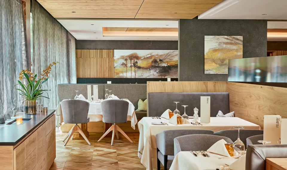 Restaurant Naturns. Gourmethotel und Wellness in Südtirol