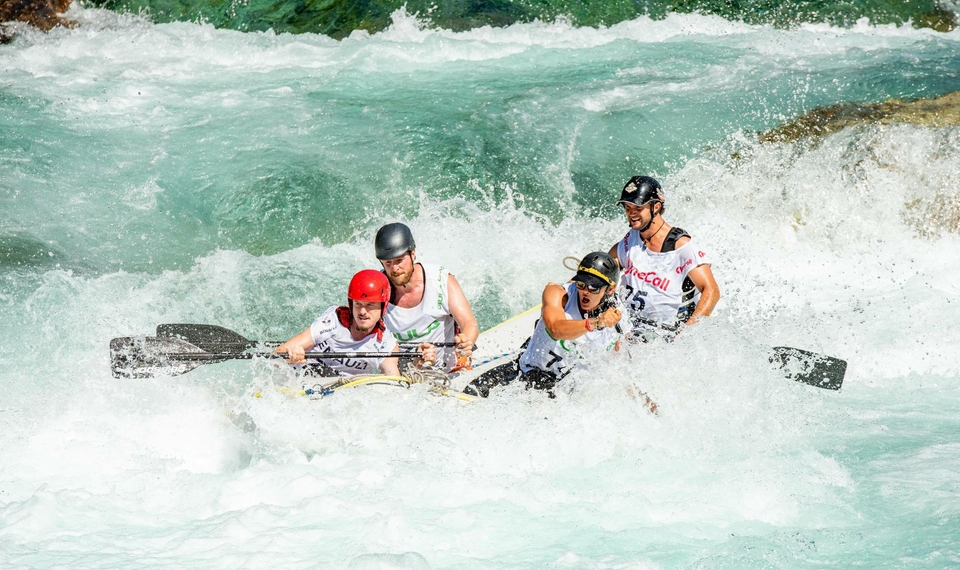 Aktivurlaub Meran - Naturns: Rafting & Hochseilgarten