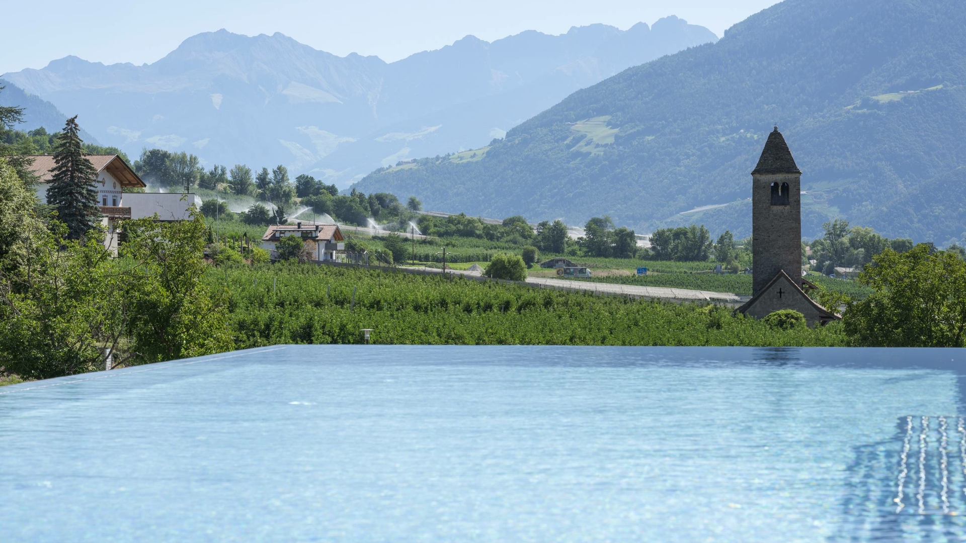 Spa-Hotel Südtirol, Naturns – Thermalwasser im Feldhof